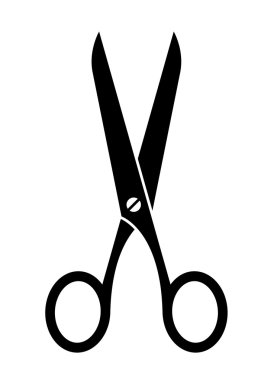 Scissors symbol clipart