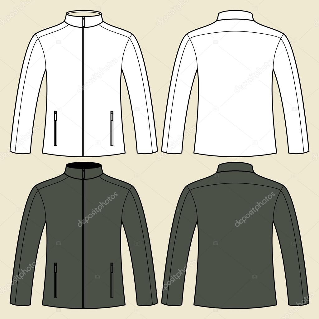 images Jacket Template Jaket Vector jacket template front and back stock vector image by c nikolae 31496171