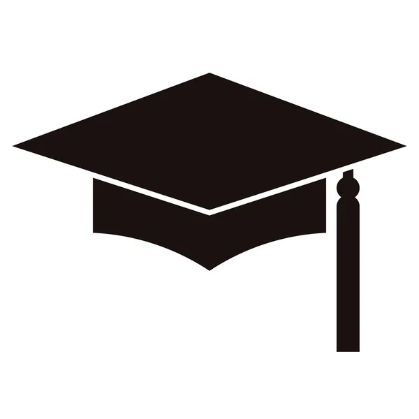 박격포 보드 또는 졸업 모자, 교육 기호 로열티 프리 스톡 일러스트레이션