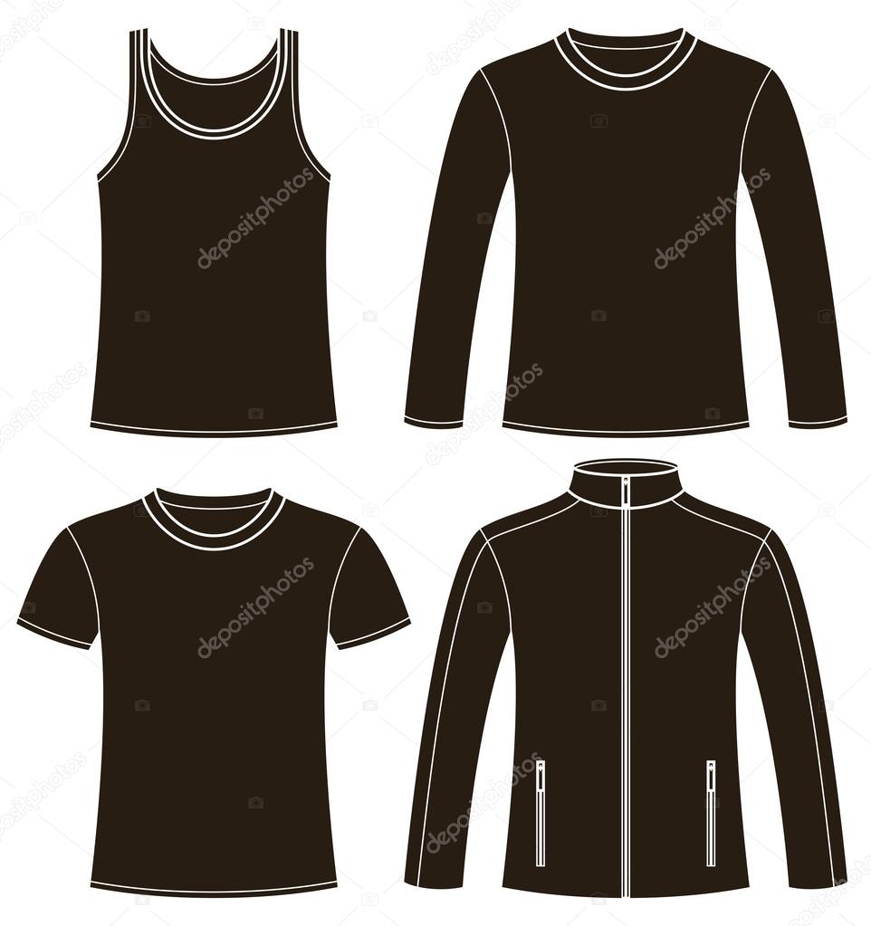 Singlet, T-shirt, Long-sleeved T-shirt and Jacket