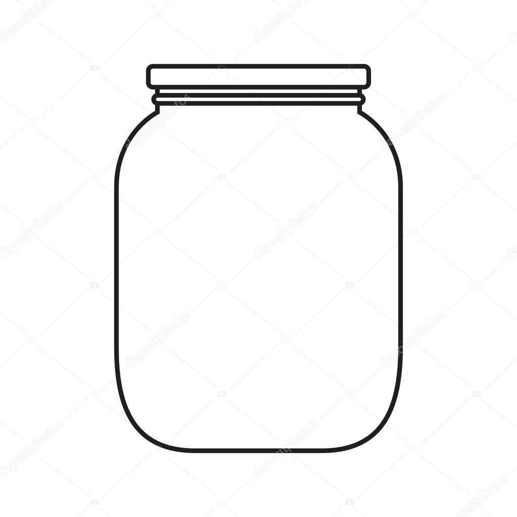 Blank jar with cap