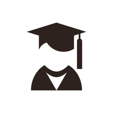 Üniversitesi avatar. Eğitim simgesi