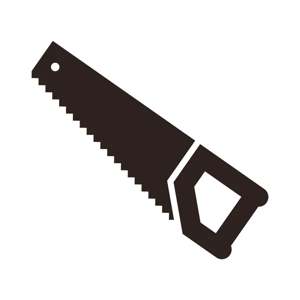 Saw tool icon — Stock Vector