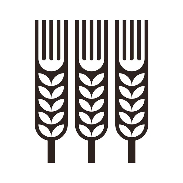 Icono de espiga de trigo — Vector de stock