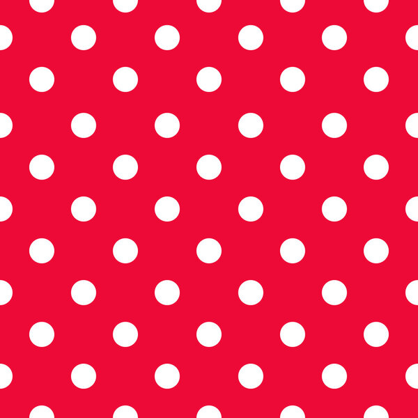 Seamless polka dot pattern 