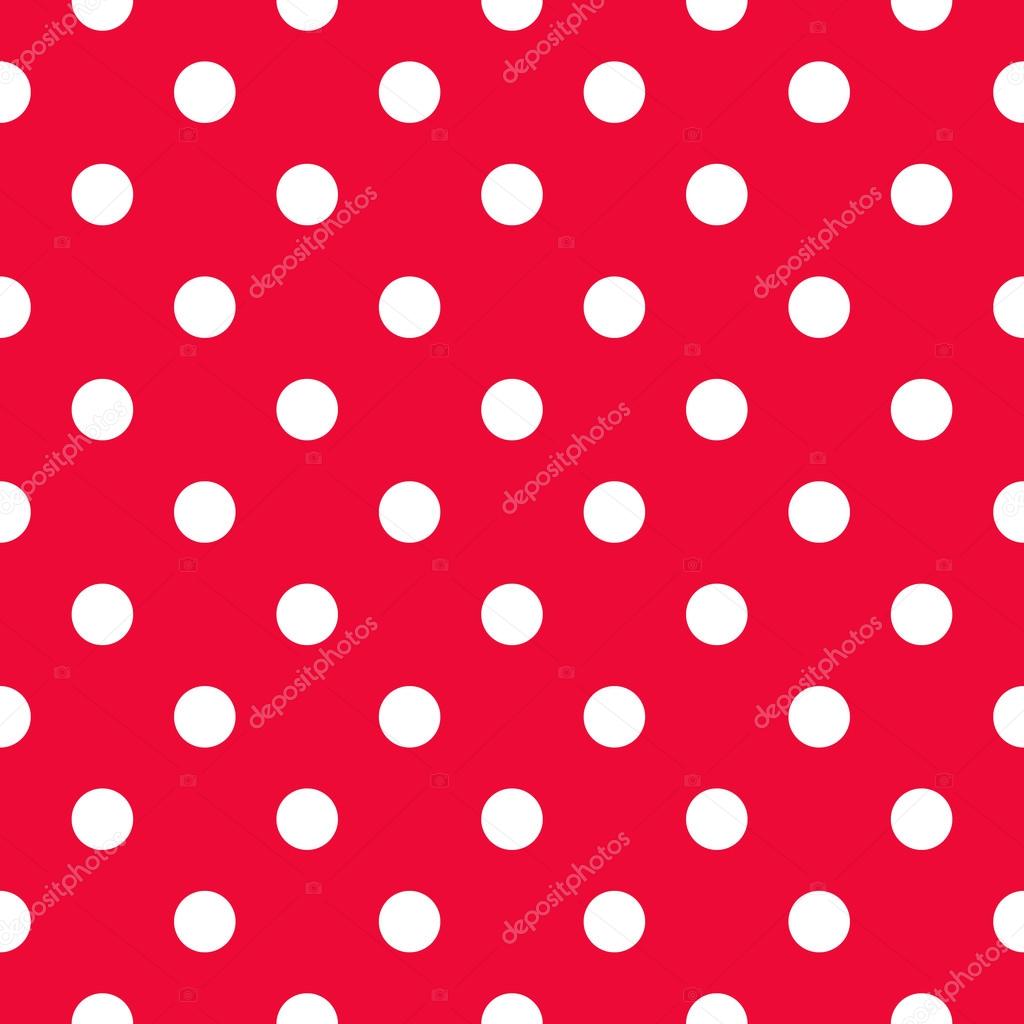 Seamless polka dot pattern 