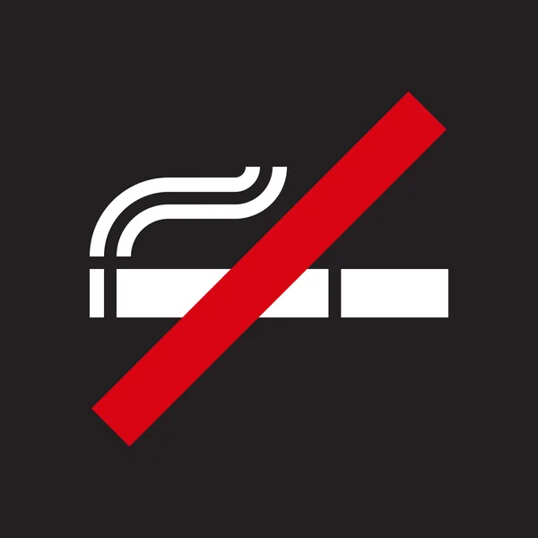 No smoking sign — Stock Vector