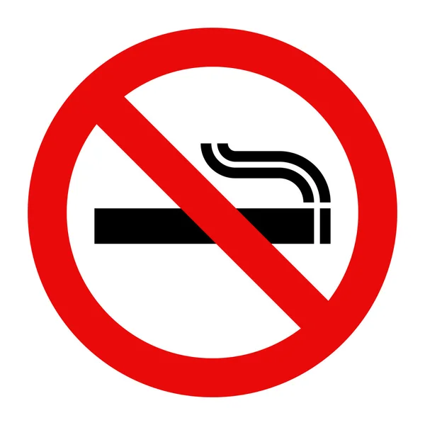 No smoking sign — Stock Vector