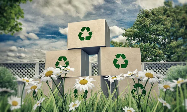 Cardboard boxes — Stock Photo, Image