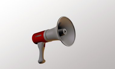 Red megaphone