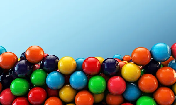 Wielu gumballs — Zdjęcie stockowe