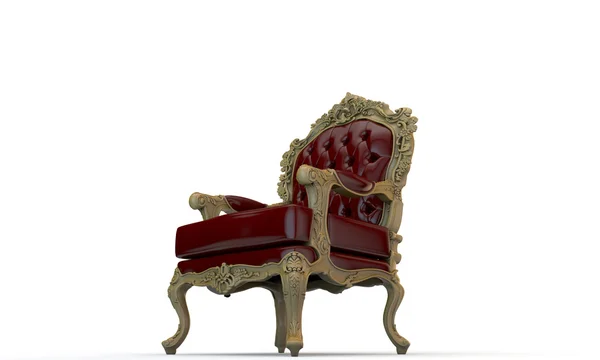 Fotel królewski — Zdjęcie stockowe