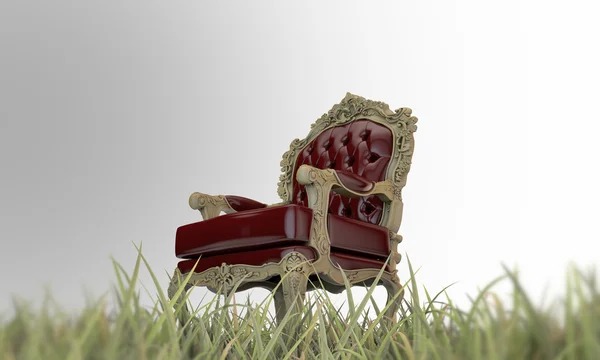 Königlicher Sessel — Stockfoto