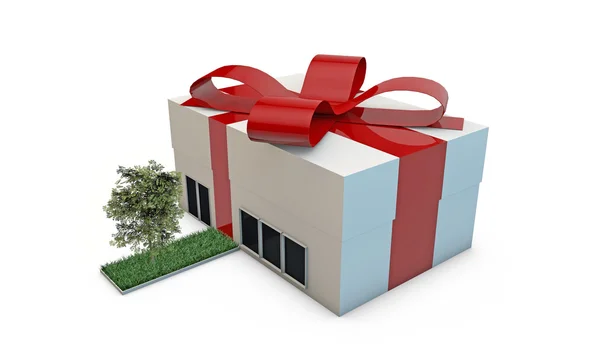 Casa regalo — Foto Stock