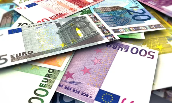 Notele euro — Fotografie, imagine de stoc