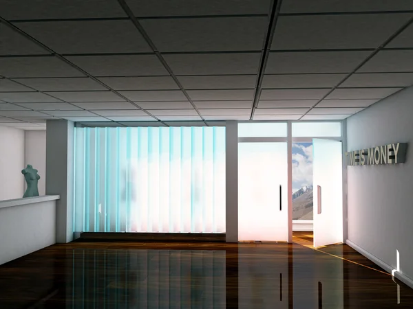 Ufficio vuoto moderno — Foto Stock