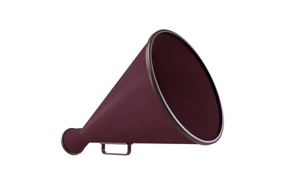 Old pink megaphone — Stock Photo, Image