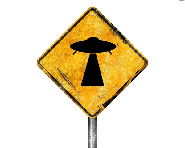 Ufo-Zeichen — Stockfoto