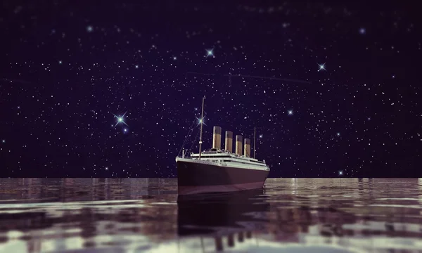Круизное судно — стоковое фото