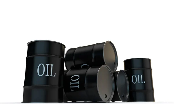 Barils de pétrole — Photo
