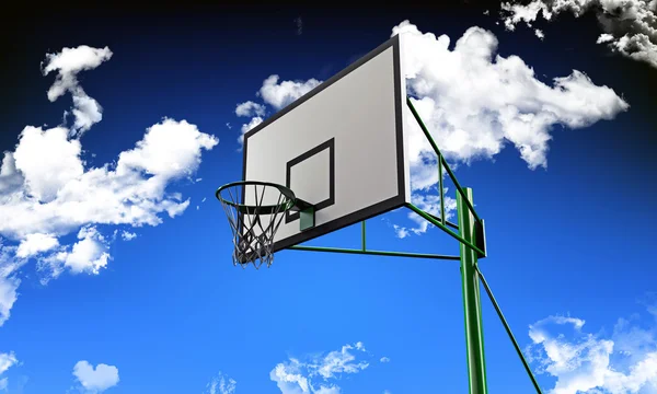 Kółko do koszykówki — Zdjęcie stockowe