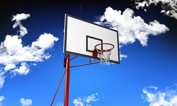 Basketball hoop — Stock Photo, Image