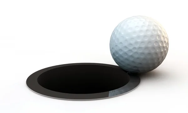 Golfboll — Stockfoto