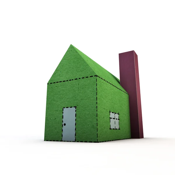 บ้านกระดาษ — ภาพถ่ายสต็อก