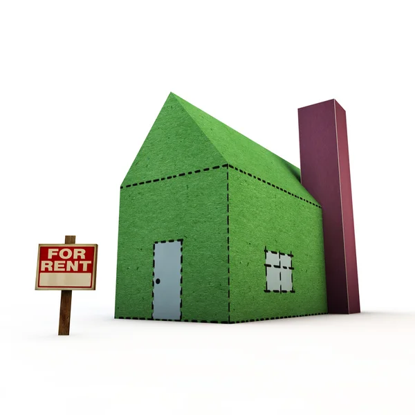 Paper house — Stock Photo, Image