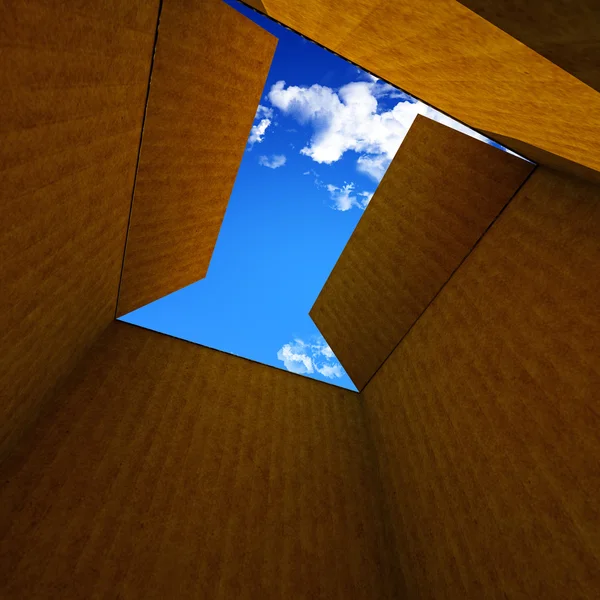 Cardboard box — Stock Photo, Image