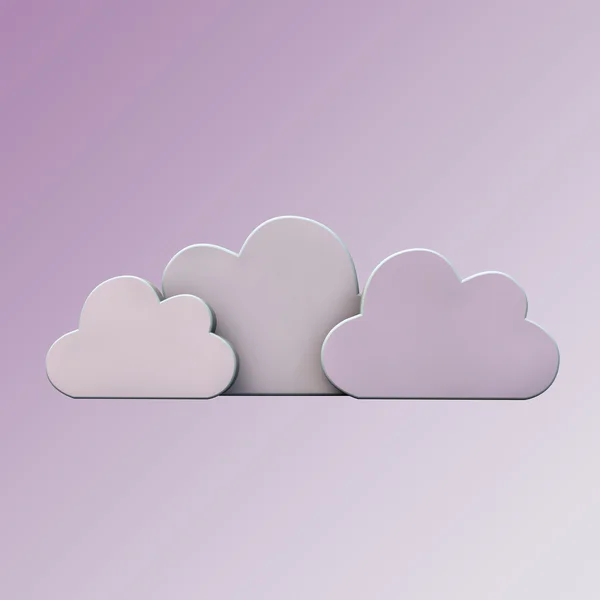 Pink clouds — Stock Photo, Image