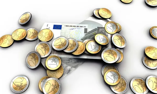 Notele euro — Fotografie, imagine de stoc