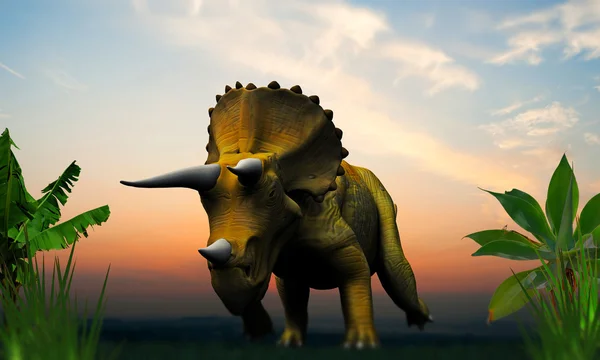 Triceratopos - Stock-foto