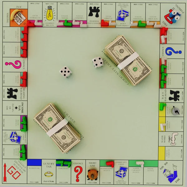 Gesellschaftsspiel — Stockfoto