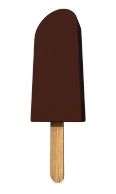 çikolatalı dondurma.