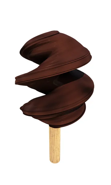 Chocolate ice cream — Stock Photo, Image