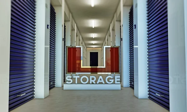 Self-storage — Stockfoto