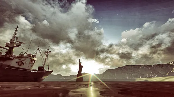 Statua della Libertà — Foto Stock