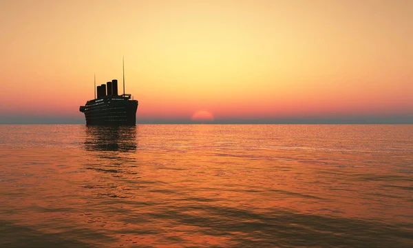 Navio de cruzeiro — Fotografia de Stock