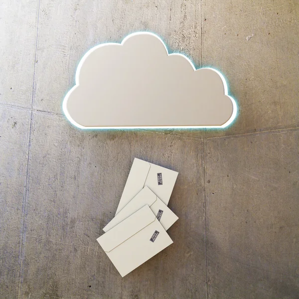 Cloud icon — Stock Photo, Image