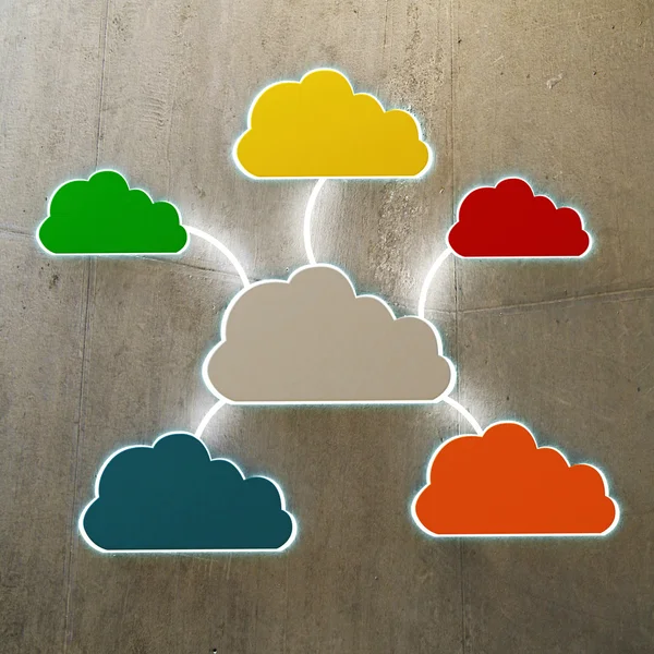 Cloud icon — Stock Photo, Image