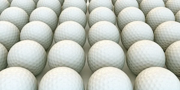 Bolas de golfe — Fotografia de Stock