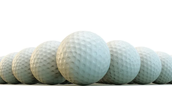 Bolas de golfe — Fotografia de Stock