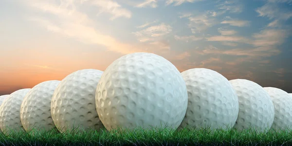 Golf balls — Stock Photo, Image