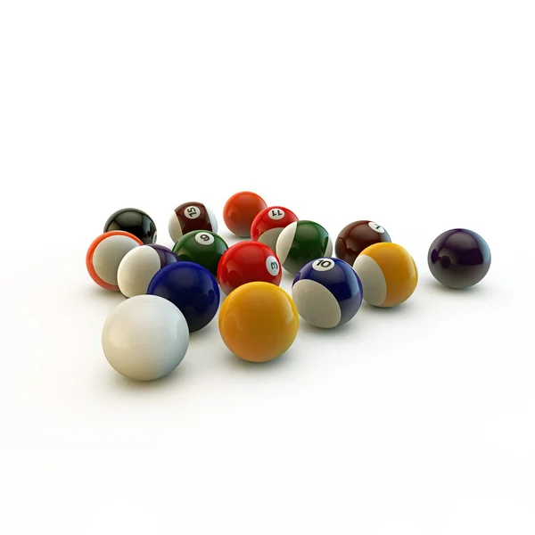 Pool balls — Stock Photo, Image