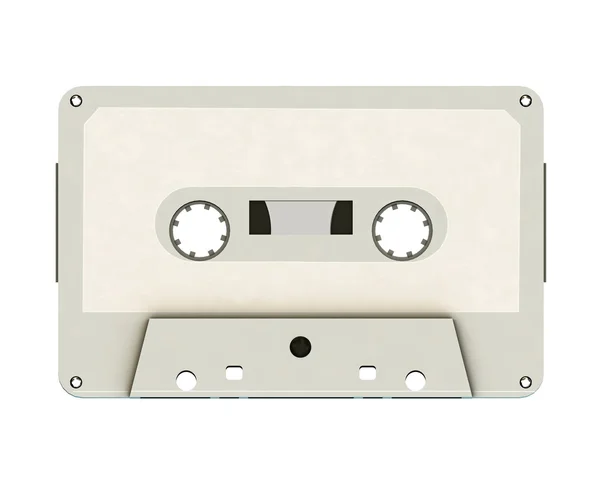 Pusta kaseta magnetofonowa — Zdjęcie stockowe
