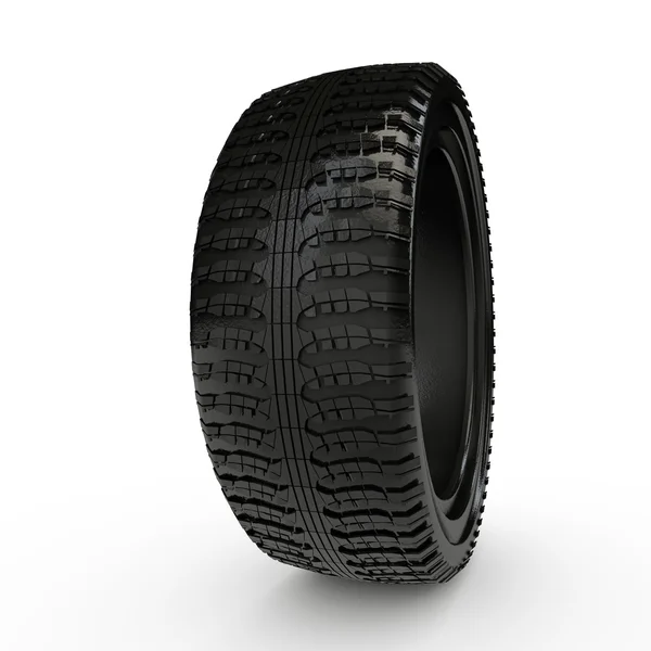 Schwarzer Reifen — Stockfoto