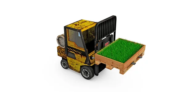 Forklift — Stok fotoğraf