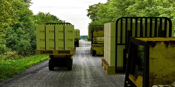 Forklifts — Stock Photo, Image