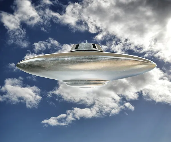 Nave spaziale Ufo — Foto Stock